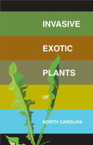 NCDOT Invasive Exotic Plants