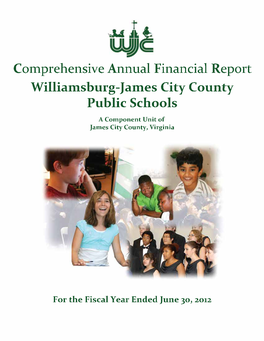 WILLIAMSBURG-JAMES CITY COUNTY PUBLIC SCHOOLS (Serving the City of Williamsburg and the County of James City)