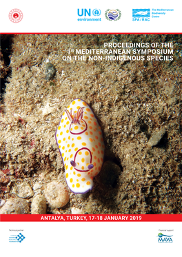 Proceedings of the 1St Mediterranean Symposium on the Non-Indigenous Species