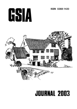 Gloucestershire Society for Industrial Archaeology Journal for 2003 Page 1
