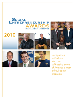 2010 Awards Event Program