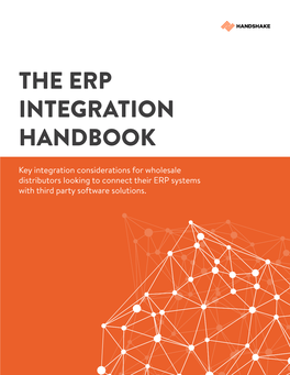 The Guide to ERP Integrations | Handshake