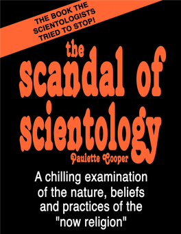 The Scandal of Scientology Paulette Cooper