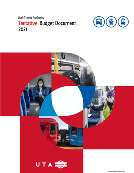 Utah Transit Authority Tentative Budget Document