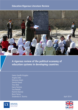 The Political Economy of Education Systems in Developing Countries