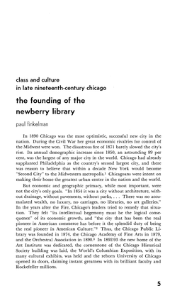 The Founding of the Newberry Library Paul Finkelman
