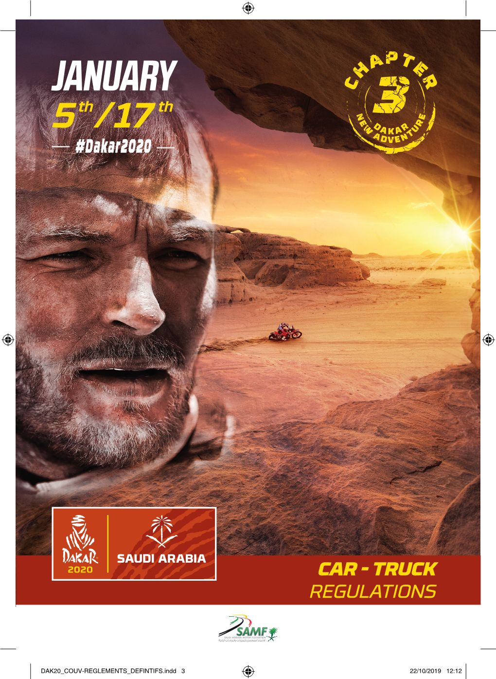 JANUARY 5 Th 17 Th #Dakar2020