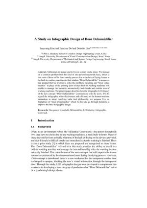 A Study on Infographic Design of Door Dehumidifier
