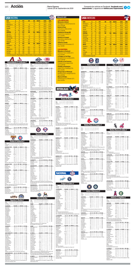 Acción Diario Expreso Comparte Las Noticias En Facebook Facebook.Com/ Jueves 26 De Septiembre De 2019 Expresoweb/ Y Síguenos En Twitter.Com/Expresoweb