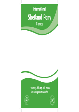 Shetland Pony Games