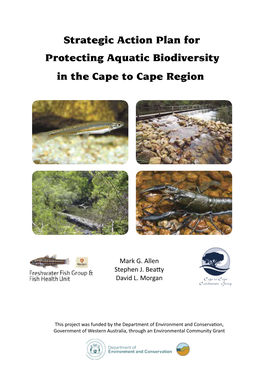 In the Cape to Cape Region Protecting Aquatic Biodiversity