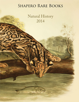 Shapero Rare Books Natural History 2014