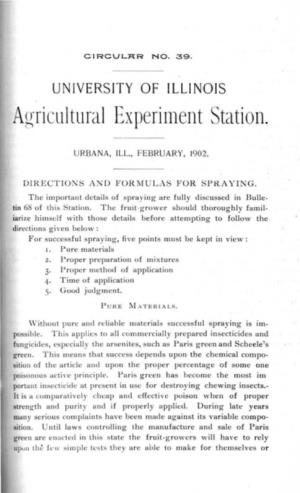Agricultural Experiment Station