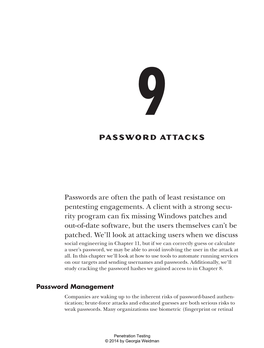 Password Attacks