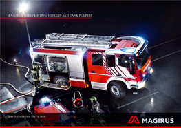 Magirus Fire-Fighting Vehicles and Tank Pumpers