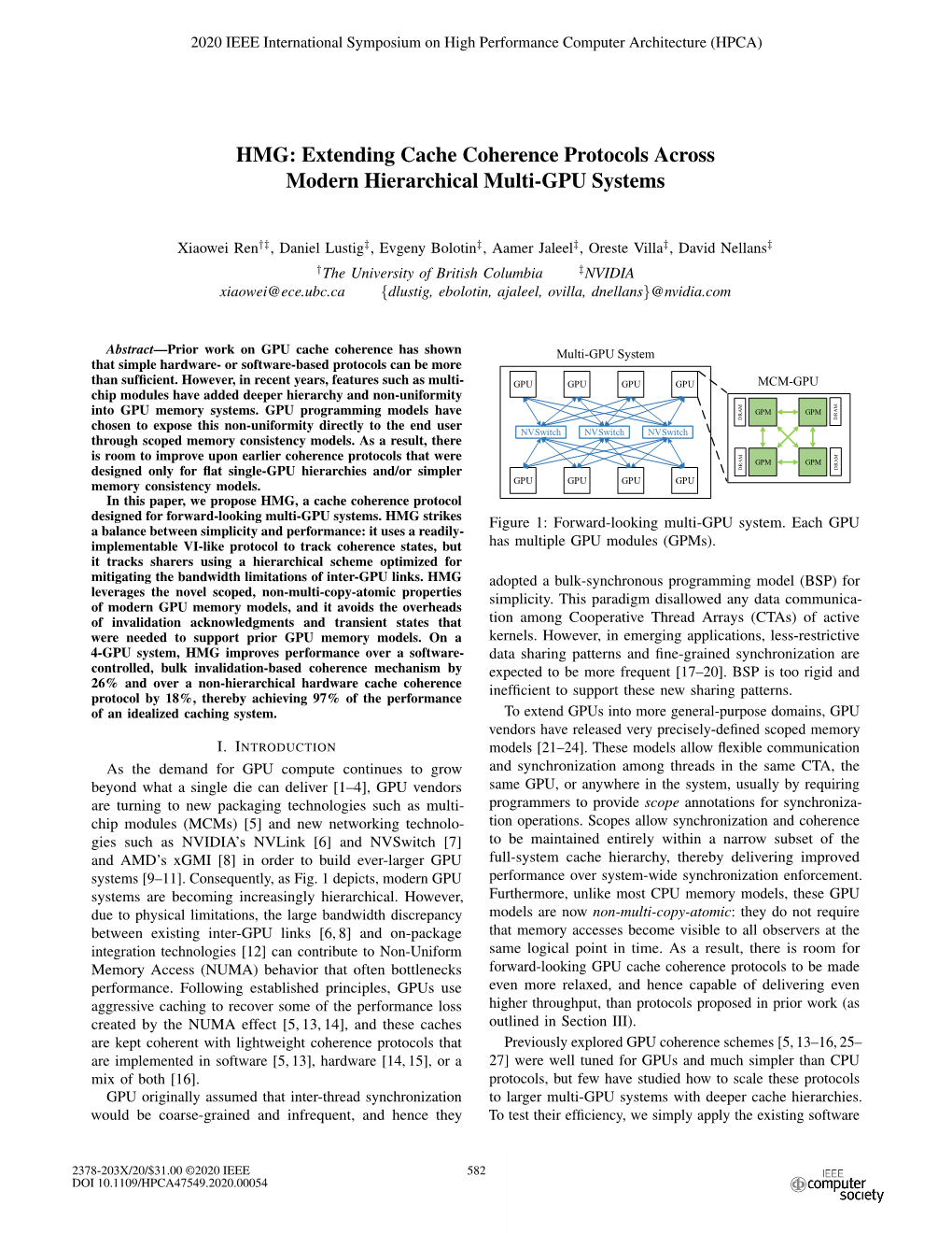 HMG: Extending Cache Coherence Protocols Across Modern Hierarchical Multi-GPU Systems