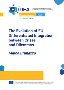 The Evolution of EU Differentiated Integration Between Crises and Dilemmas