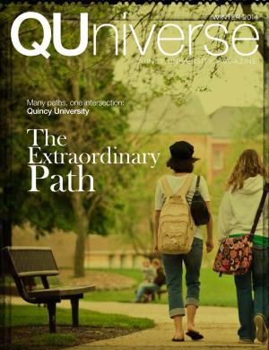 The Extraordinary Path QU | President’S Page Contents | QU