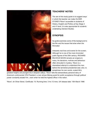 Nixon Study Guide