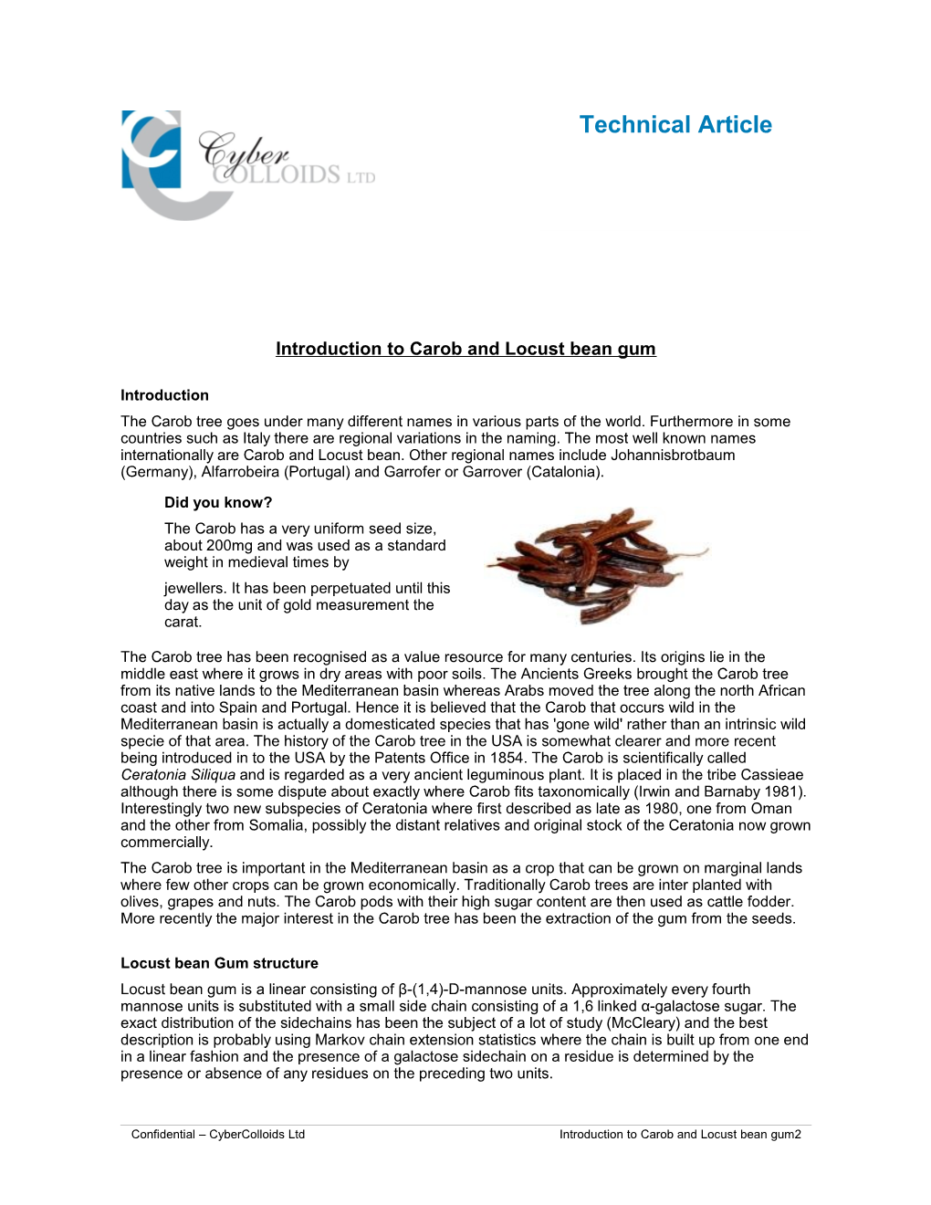 Introduction to Carob and Locust Bean Gum.Pdf