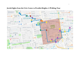 Jewish Sights from the Civic Center to Presidio Heights: a Walking Tour