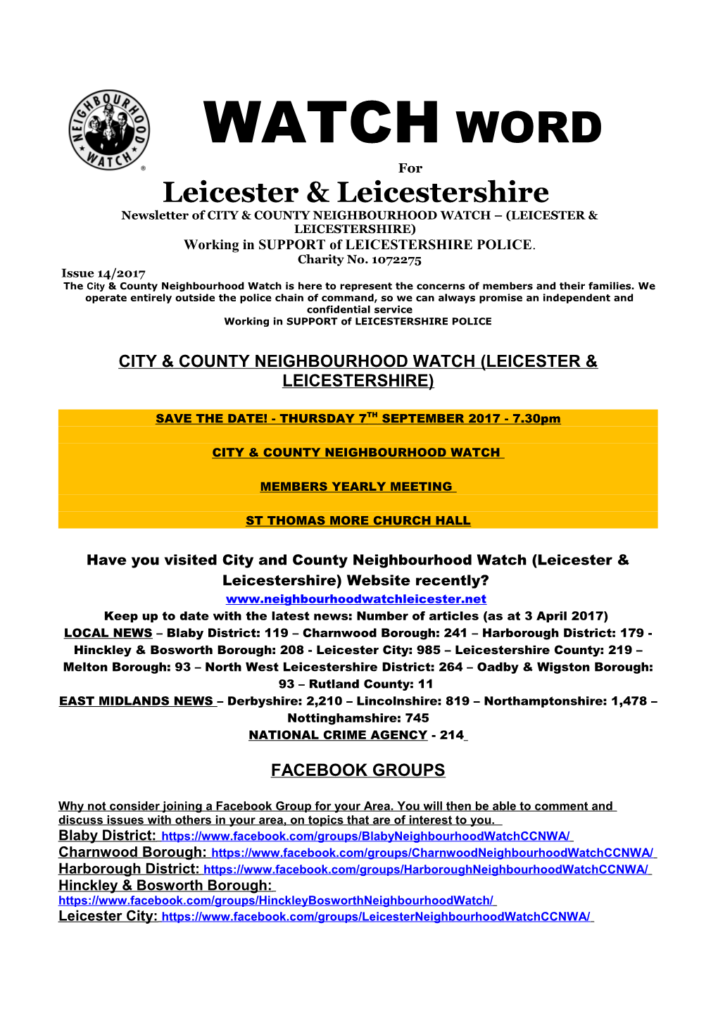 Leicester & Leicestershire s2