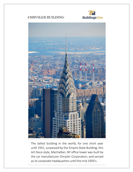 Chrysler Building