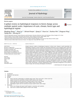 Journal of Hydrology 546 (2017) 44–59