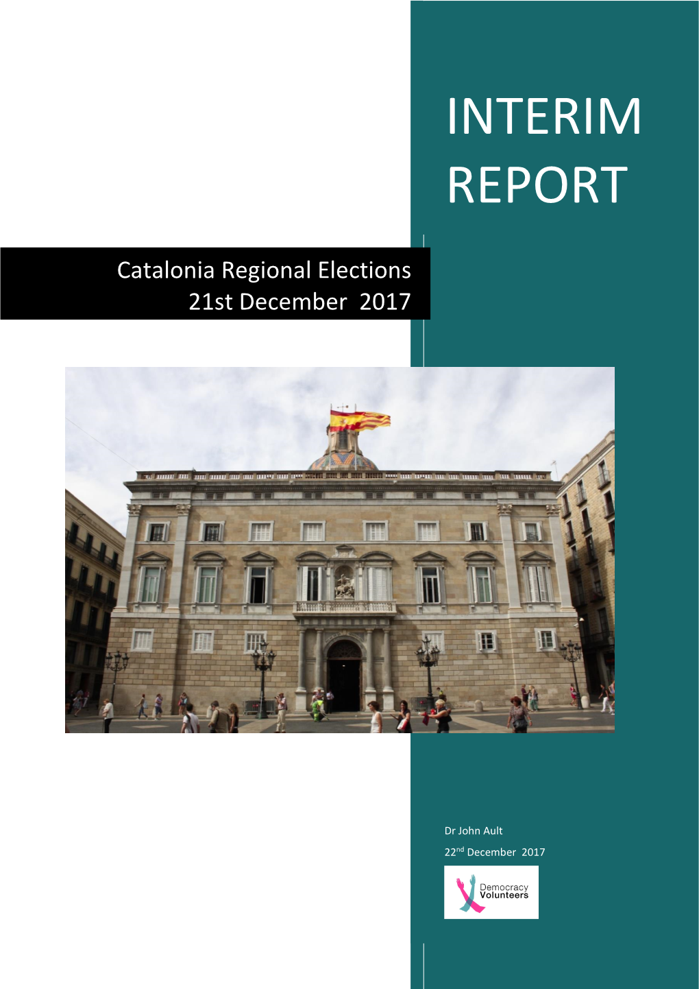 Catalonia Regional Elections 21St December 2017