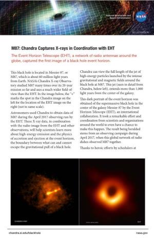 Chandra Captures X-Rays in Coordination With