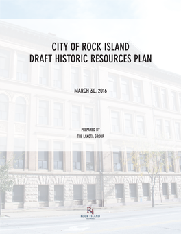 Rock Island Heritage Resources Plan
