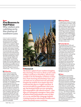 Five Reasons to Visit Pakse Why Visitors Are Catching on to The