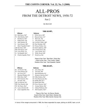 DETROIT NEWS ALL-PROS, Continued