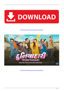 Download Film Duniyadari Gujarati Dvdrip Movies