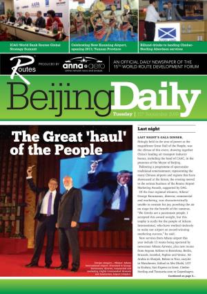 01 Beijing Daily Tuesday.Indd