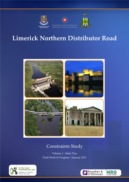Limerick Northern Distributor Road Draft Constraints Study: Volume 1
