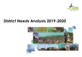 District Needs Analysis 2019-2020 Disclaimer Statement
