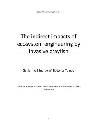 The Indirect Impacts of Ecosystem Engineering by Invasive Crayfish