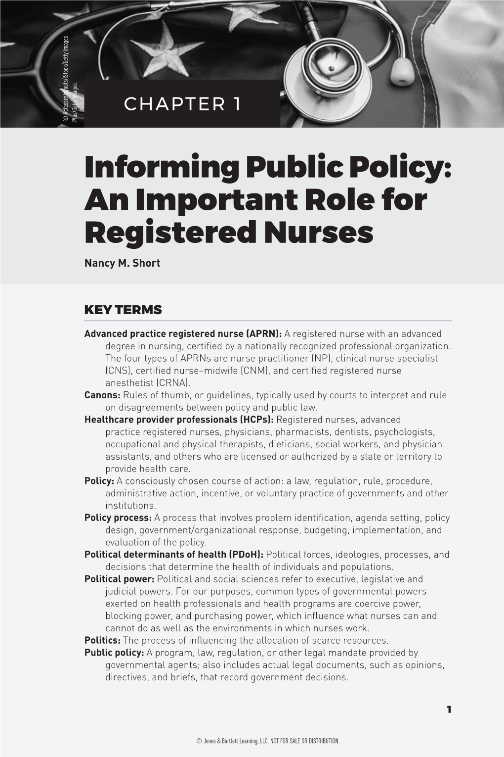 An Important Role for Registered Nurses Nancy M