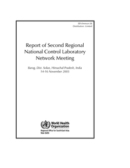 Report of Second Regional National Control Laboratory Network Meeting