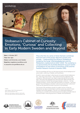 Stobaeus's Cabinet of Curiosity: Emotions, “Curiosa” and Collecting
