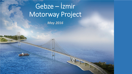 Gebze – İzmir Project