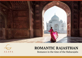 Romantic Rajasthan