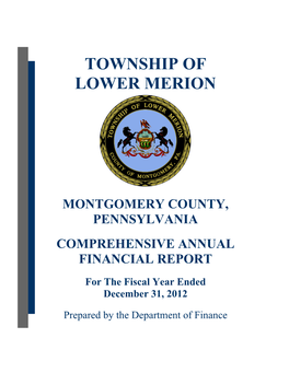 Township of Lower Merion