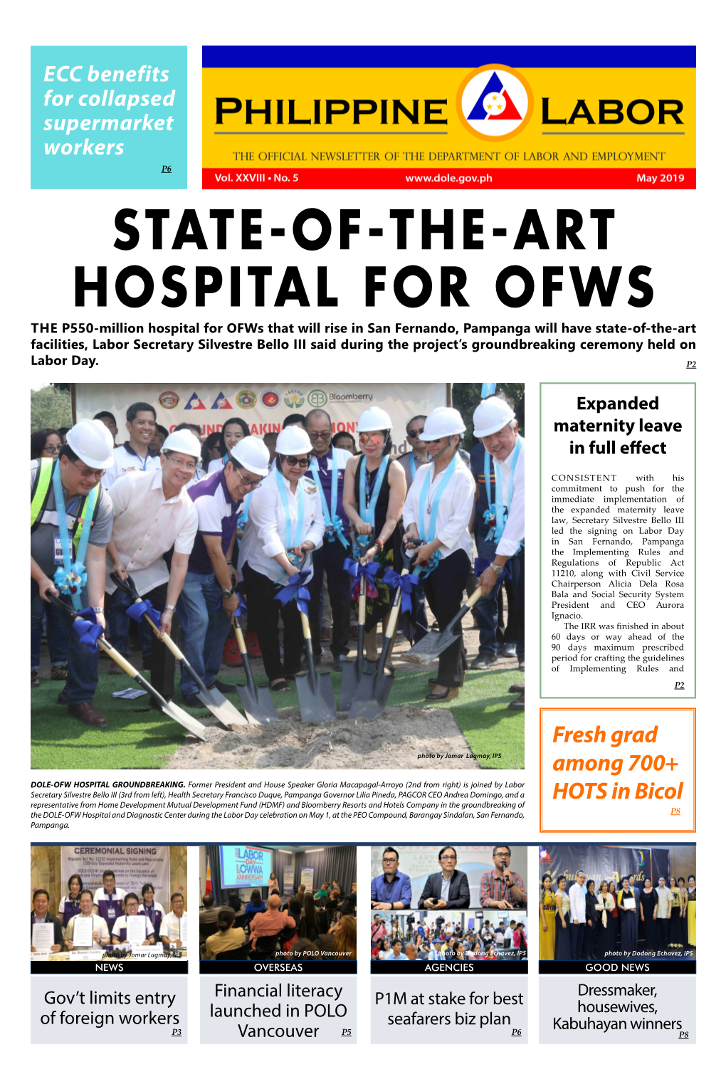 State-Of-The-Art Hospital for Ofws