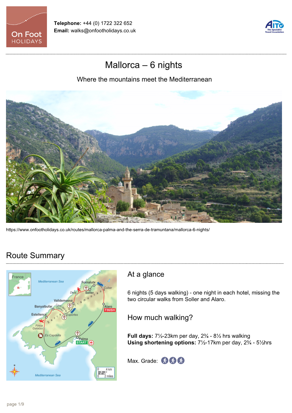 Mallorca – 6 Nights Where the Mountains Meet the Mediterranean