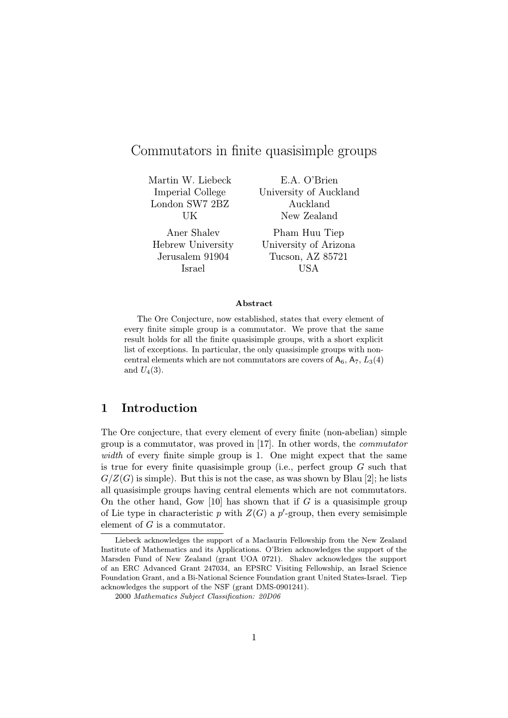 Commutators in Finite Quasisimple Groups