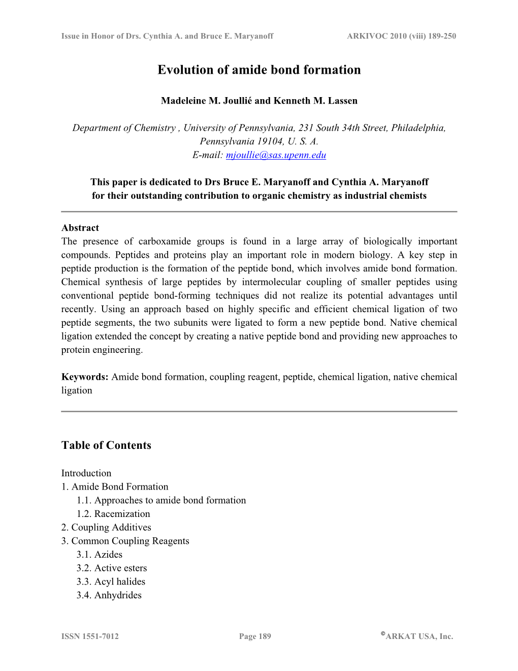 Coupling Additives 3