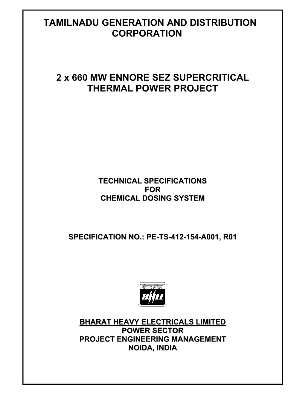 TAMILNADU GENERATION and DISTRIBUTION CORPORATION 2 X