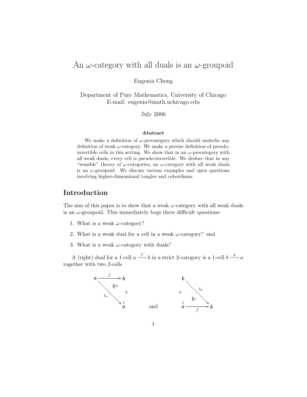 An Ω-Category with All Duals Is an Ω-Groupoid